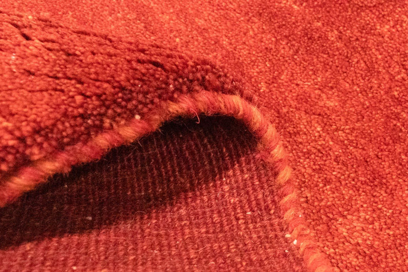 Dywan Gabbeh - perski - 141 x 70 cm - czerwony