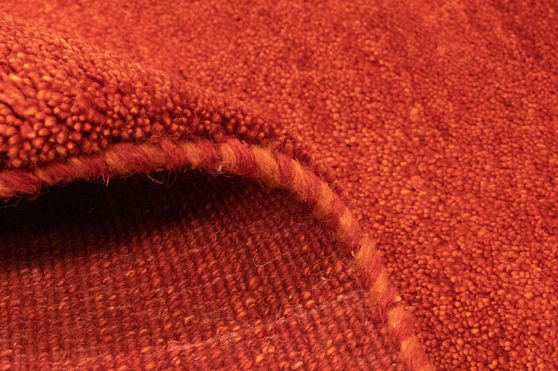 Dywan Gabbeh - perski - 126 x 80 cm - czerwony