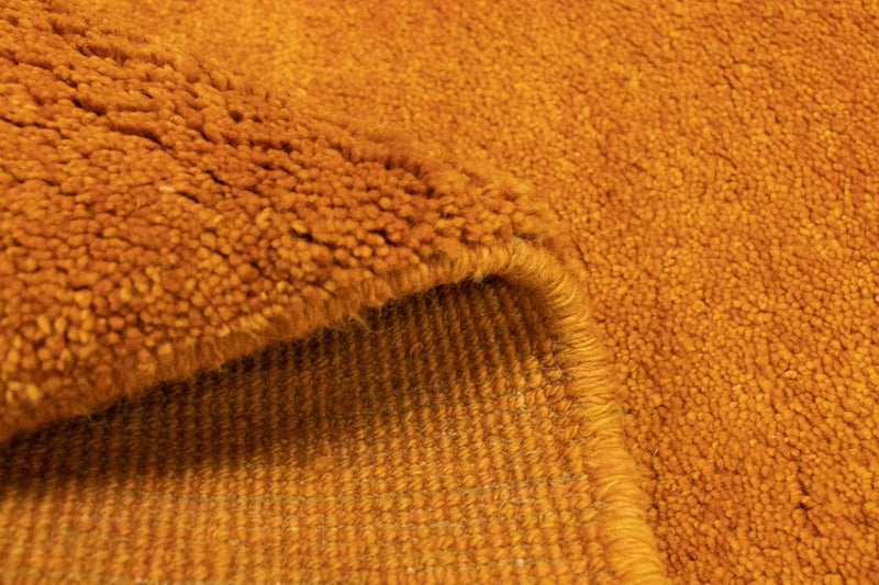 Dywan Gabbeh - perski - 131 x 80 cm - złoto