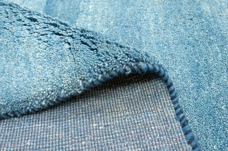 Dywan Gabbeh - perski - 343 x 267 cm - niebieski