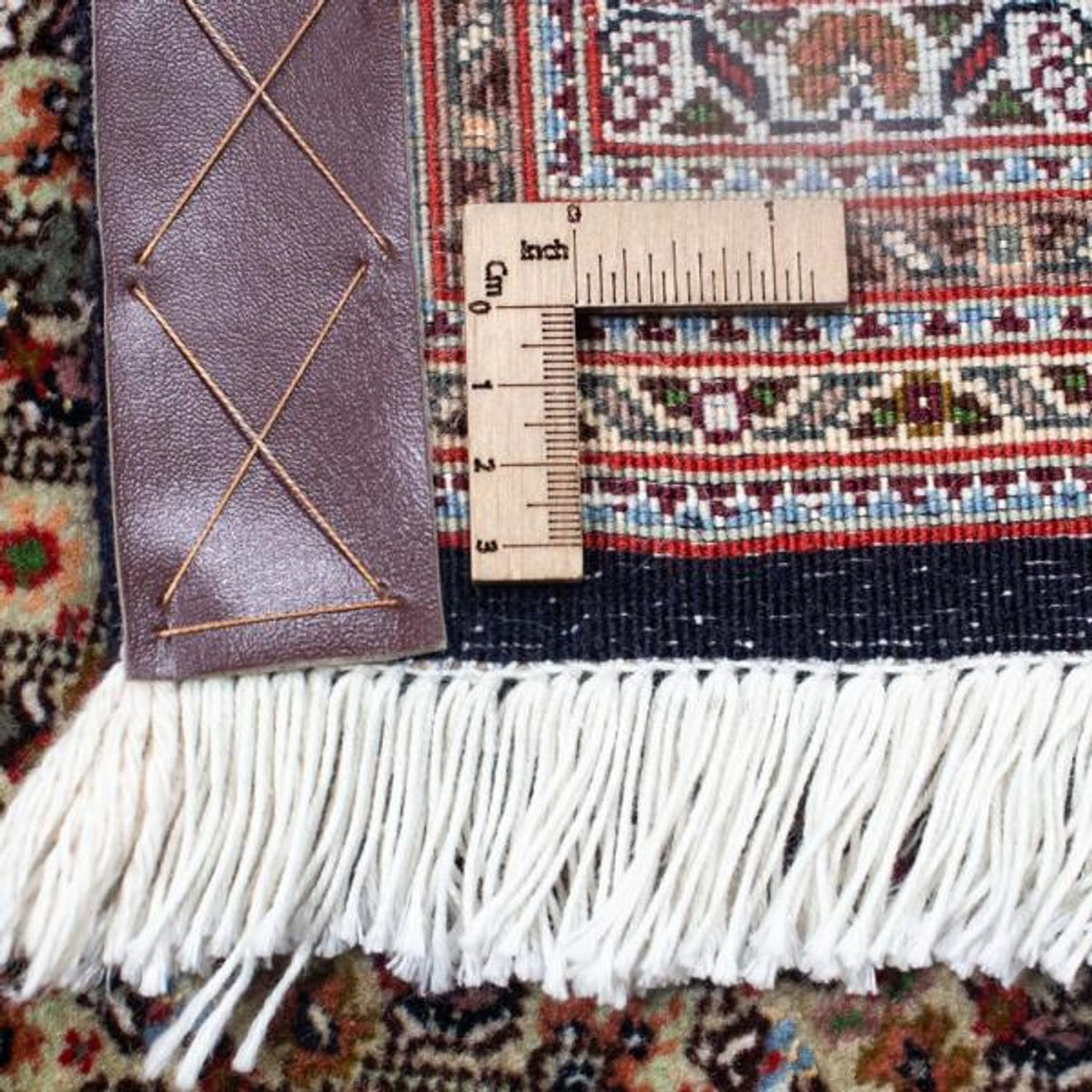 Dywan perski - Tabriz - 346 x 252 cm - brązowy