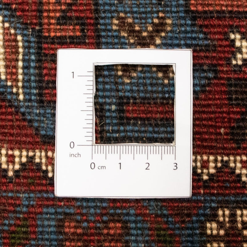 Perski dywan - Nomadyczny - 200 x 159 cm - czerwony