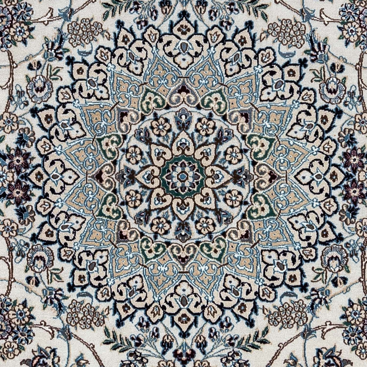 Dywan perski - Nain - Królewski - 352 x 243 cm - beżowy