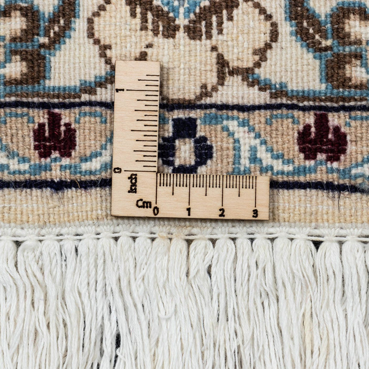 Dywan perski - Nain - Królewski - 352 x 243 cm - beżowy