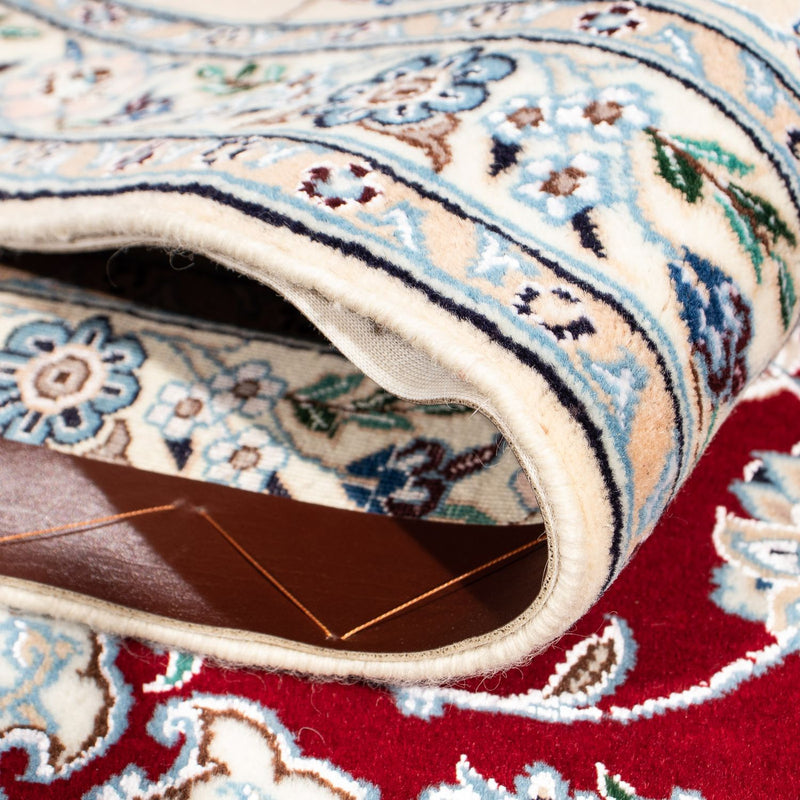 Dywan perski - Nain - Premium kwadratowy  - 205 x 202 cm - beżowy