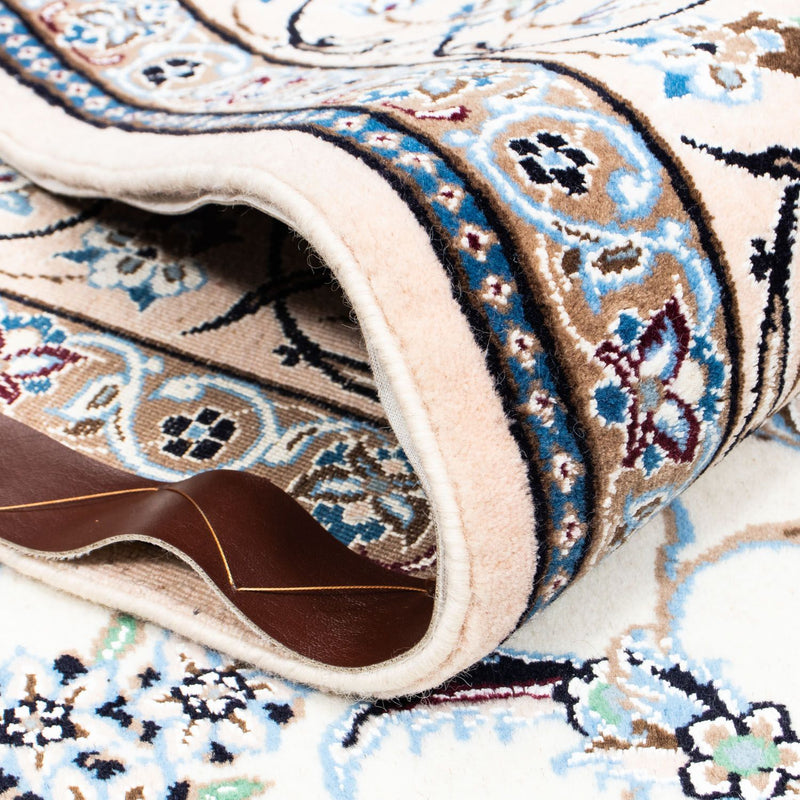 Dywan perski - Nain - Królewski - 287 x 196 cm - beżowy