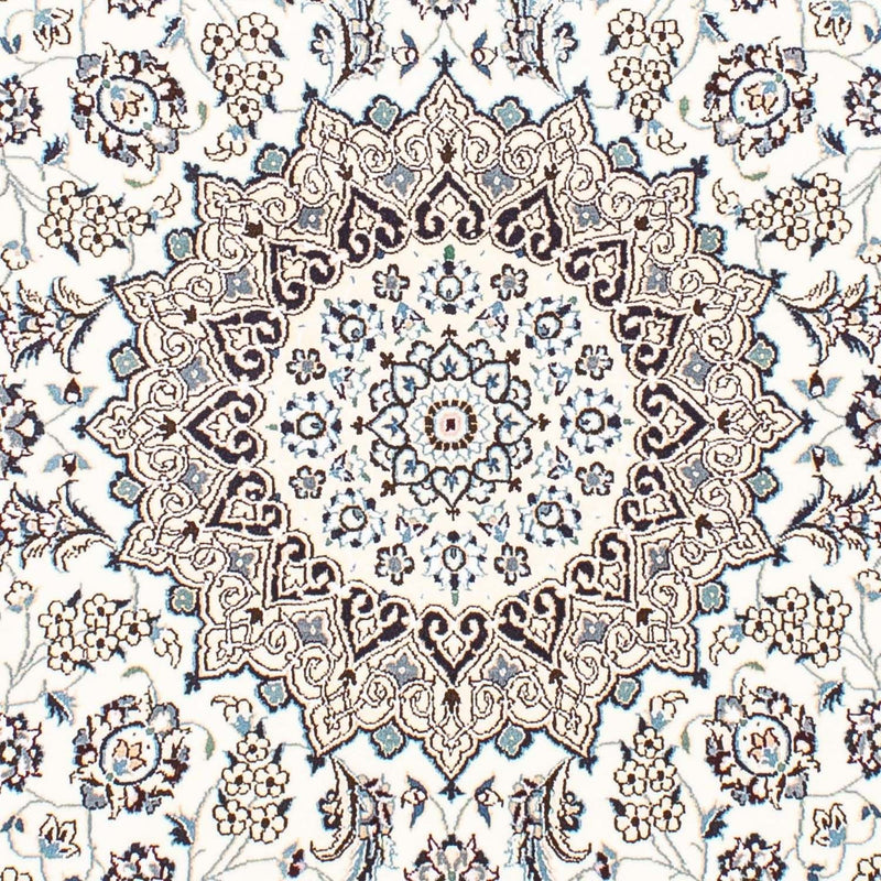 Dywan perski - Nain - Królewski kwadratowy  - 205 x 198 cm - beżowy