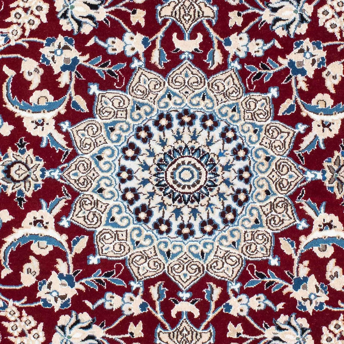 Dywan perski - Nain - Królewski - 172 x 112 cm - ciemna czerwień