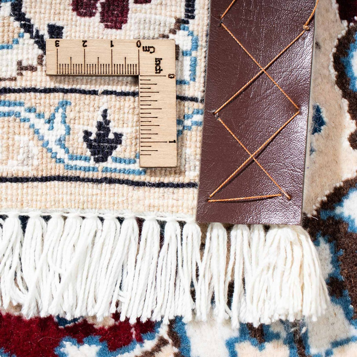 Dywan perski - Nain - Królewski - 172 x 112 cm - ciemna czerwień