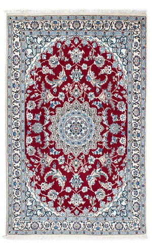 Dywan perski - Nain - Królewski - 187 x 112 cm - ciemna czerwień