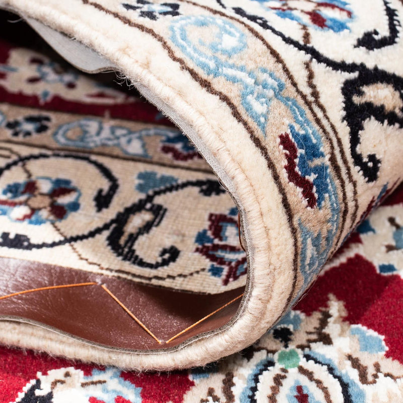 Dywan perski - Nain - Królewski - 187 x 112 cm - ciemna czerwień