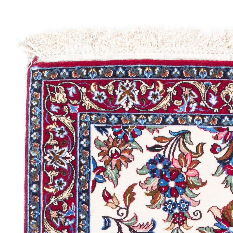 Dywan perski - Isfahan - Premium - 107 x 72 cm - beżowy