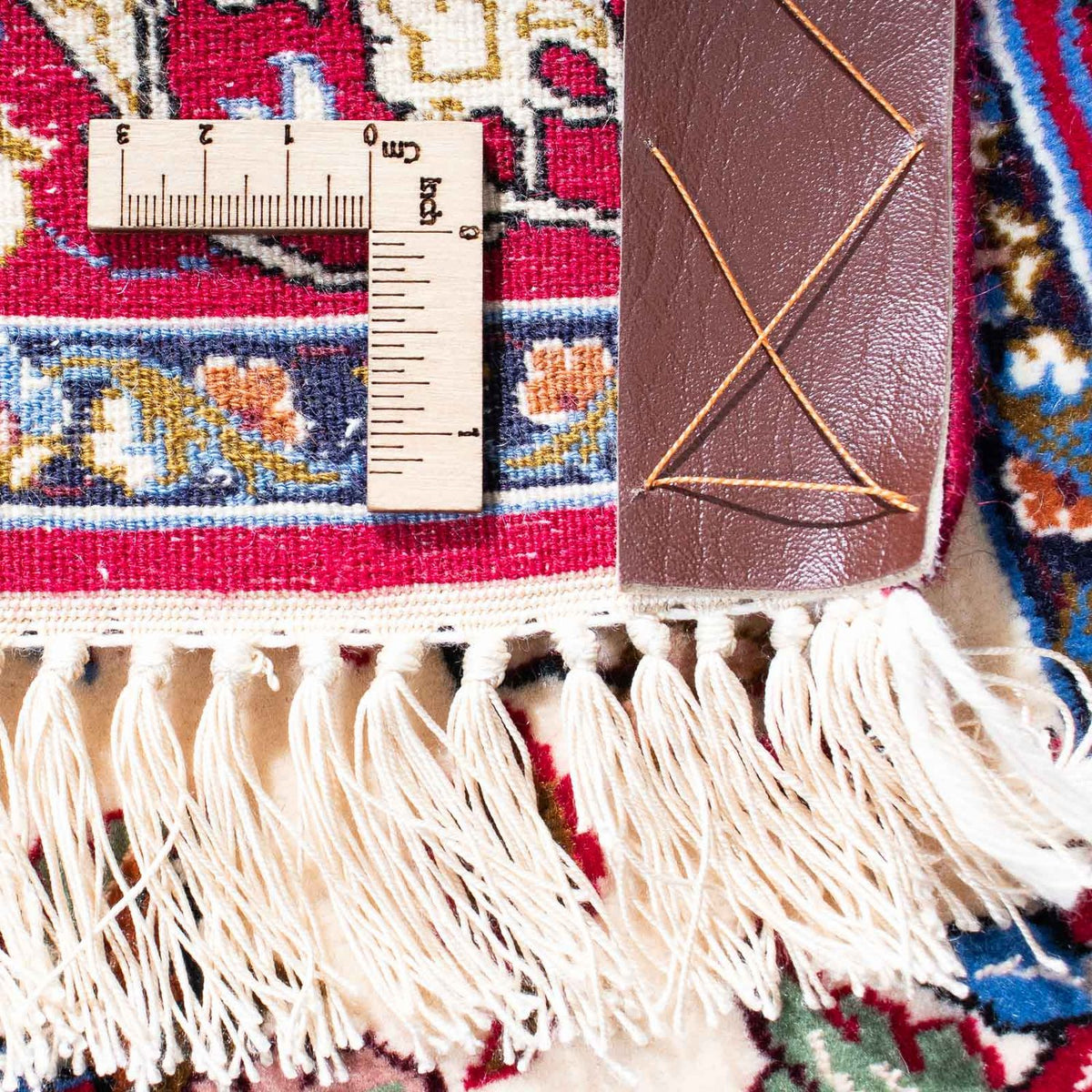 Dywan perski - Isfahan - Premium - 107 x 72 cm - beżowy