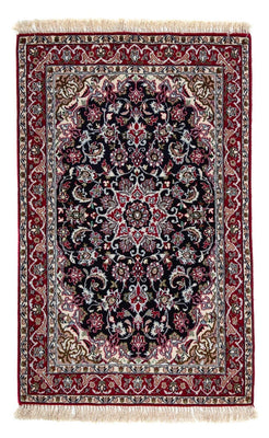 Dywan perski - Isfahan - Premium - 107 x 69 cm - ciemna czerwień