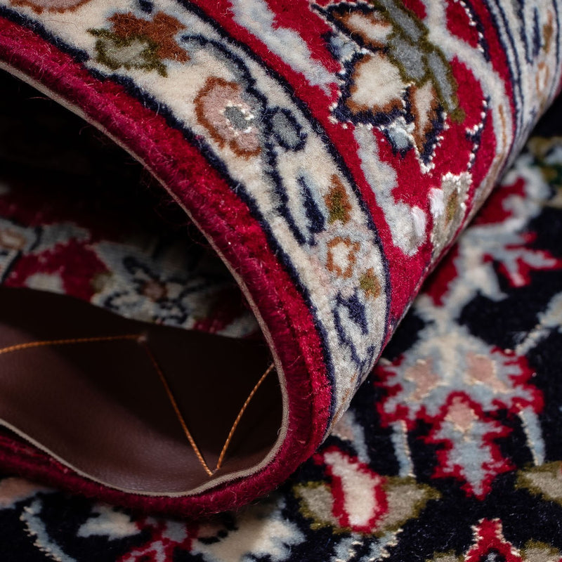 Dywan perski - Isfahan - Premium - 107 x 69 cm - ciemna czerwień