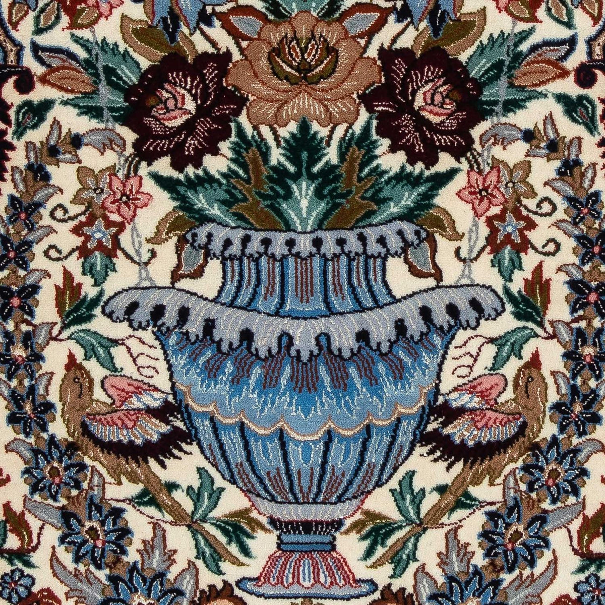 Dywan perski - Isfahan - Premium - 108 x 69 cm - wielokolorowy