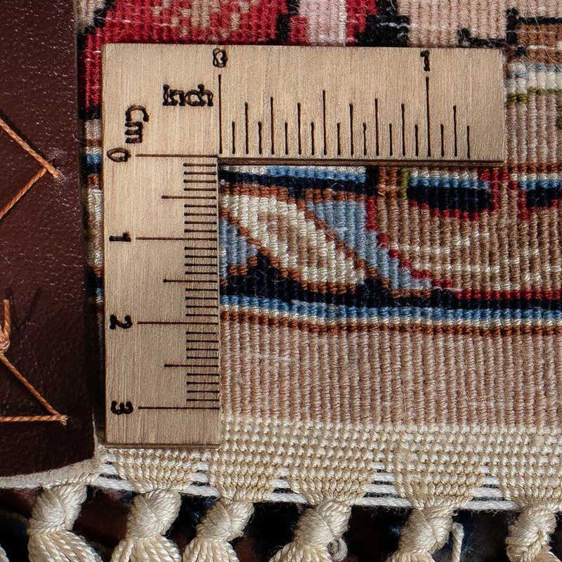 Dywan perski - Isfahan - Premium - 108 x 69 cm - wielokolorowy