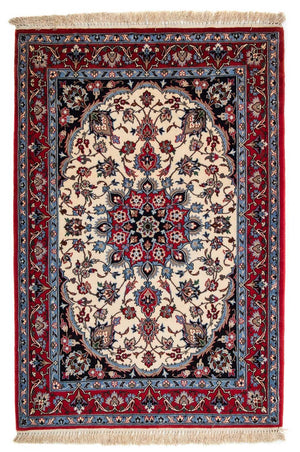 Dywan perski - Isfahan - Premium - 120 x 84 cm - ciemna czerwień