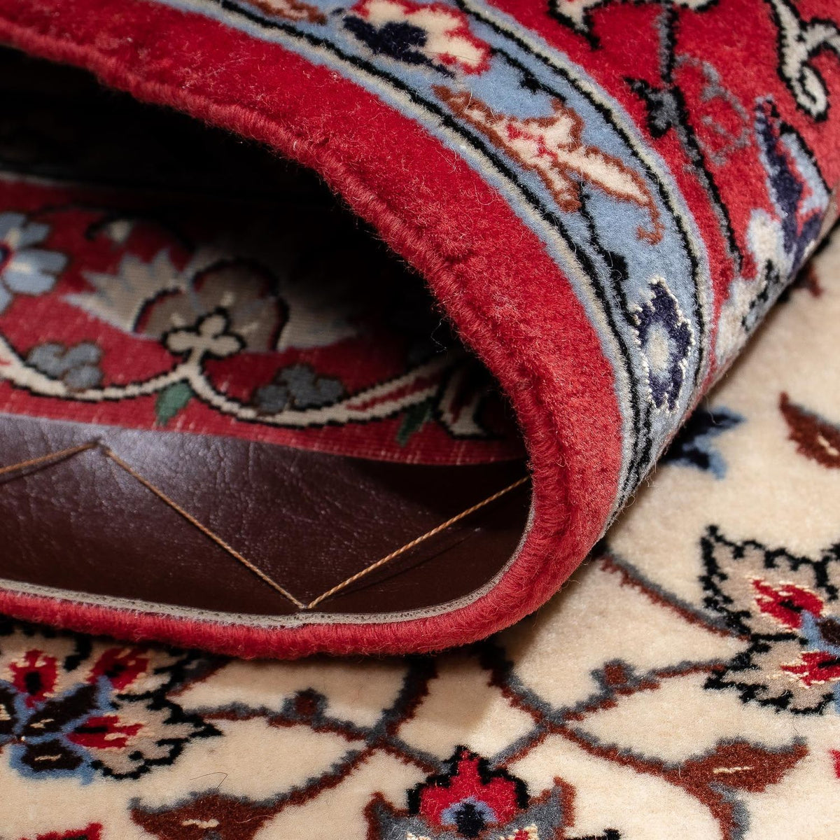 Dywan perski - Isfahan - Premium - 120 x 84 cm - ciemna czerwień