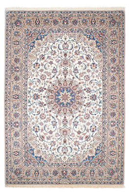 Dywan perski - Isfahan - Premium - 228 x 156 cm - beżowy