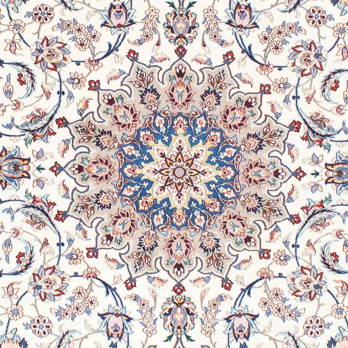 Dywan perski - Isfahan - Premium - 228 x 156 cm - beżowy