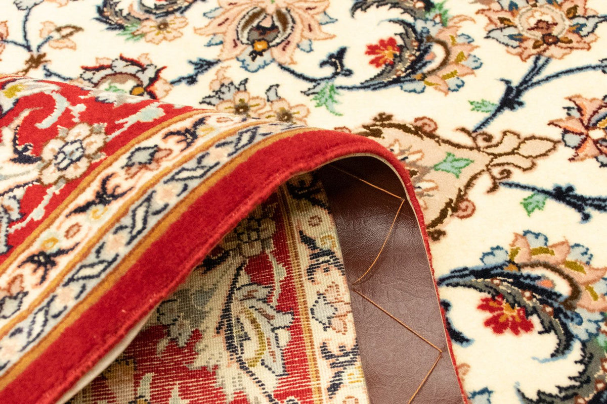 Dywan perski - Isfahan - Premium - 163 x 109 cm - beżowy