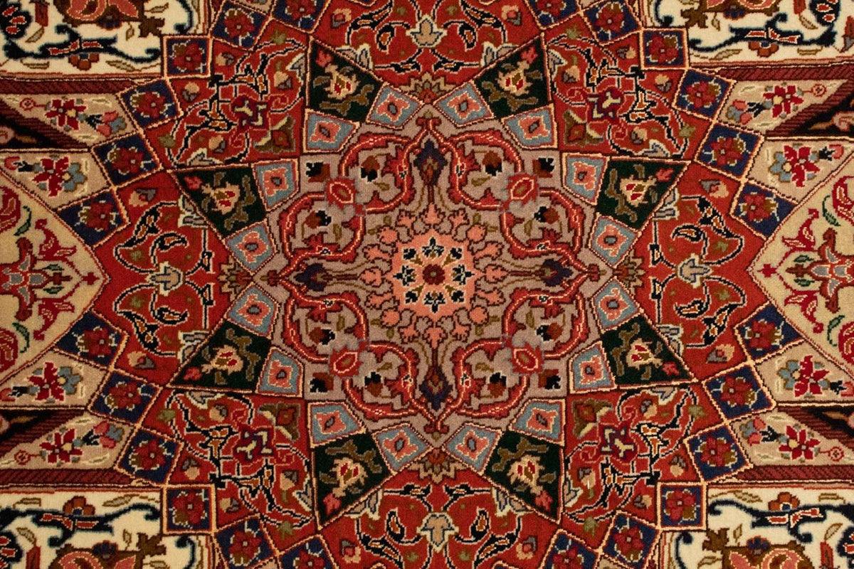 Dywan perski - Tabriz - Królewski - 160 x 103 cm - wielokolorowy