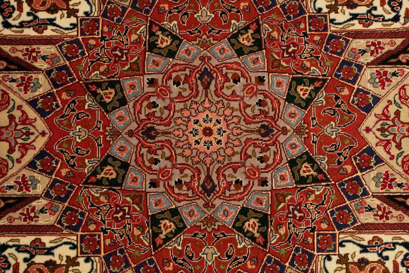 Dywan perski - Tabriz - Królewski - 160 x 103 cm - wielokolorowy