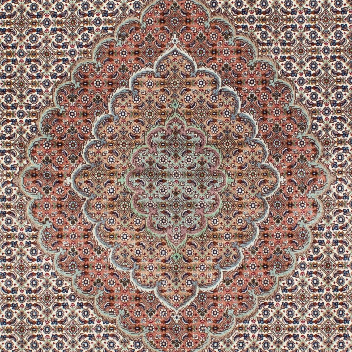 Dywan perski - Tabriz - 220 x 153 cm - beżowy
