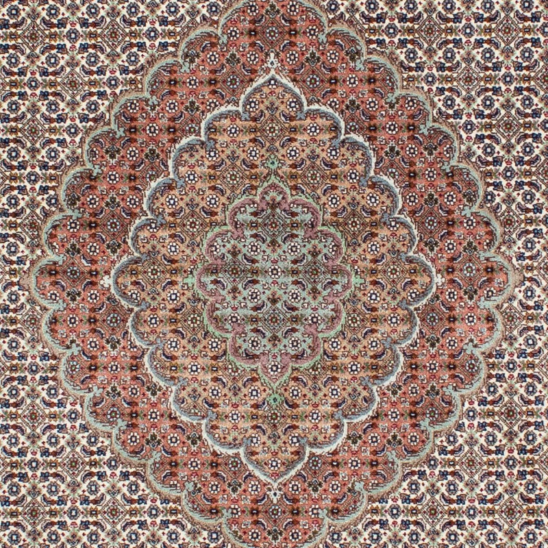 Dywan perski - Tabriz - 220 x 153 cm - beżowy