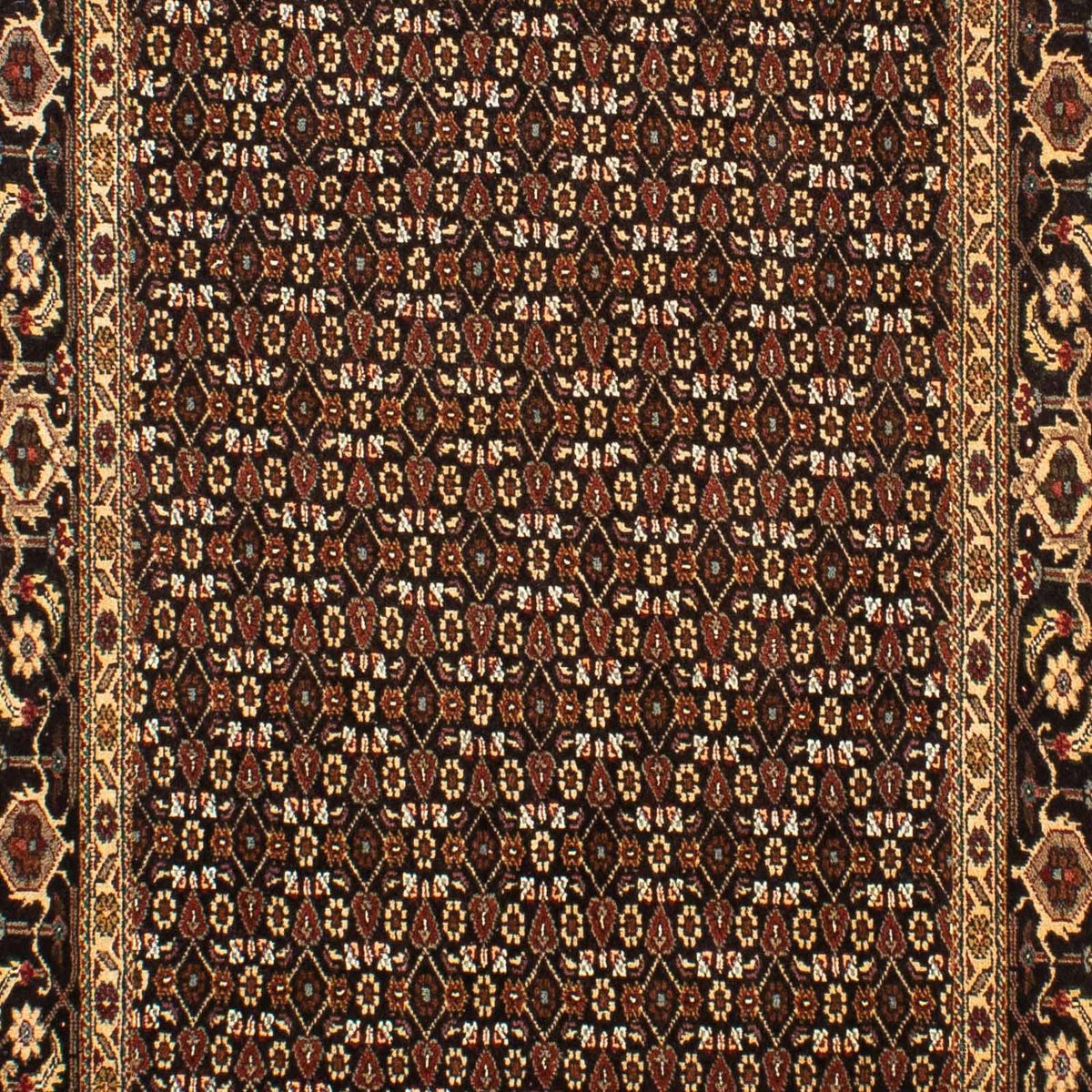 Biegacz Dywan perski - Tabriz - 295 x 99 cm - wielokolorowy
