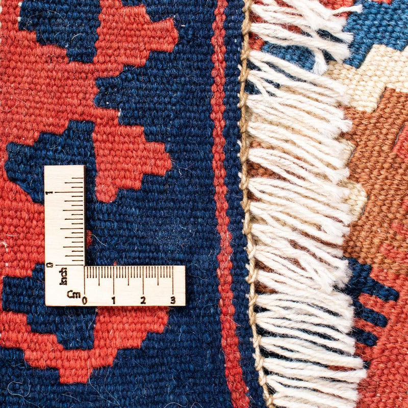 Dywan Kelim - Orientalny - 206 x 156 cm - rdza