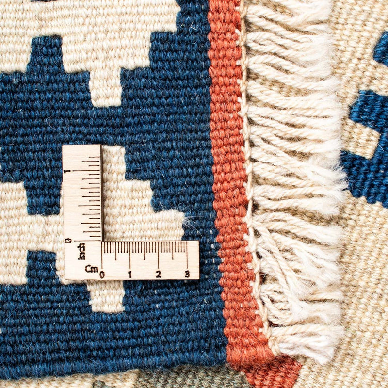 Dywan Kelim - Orientalny - 196 x 155 cm - beżowy