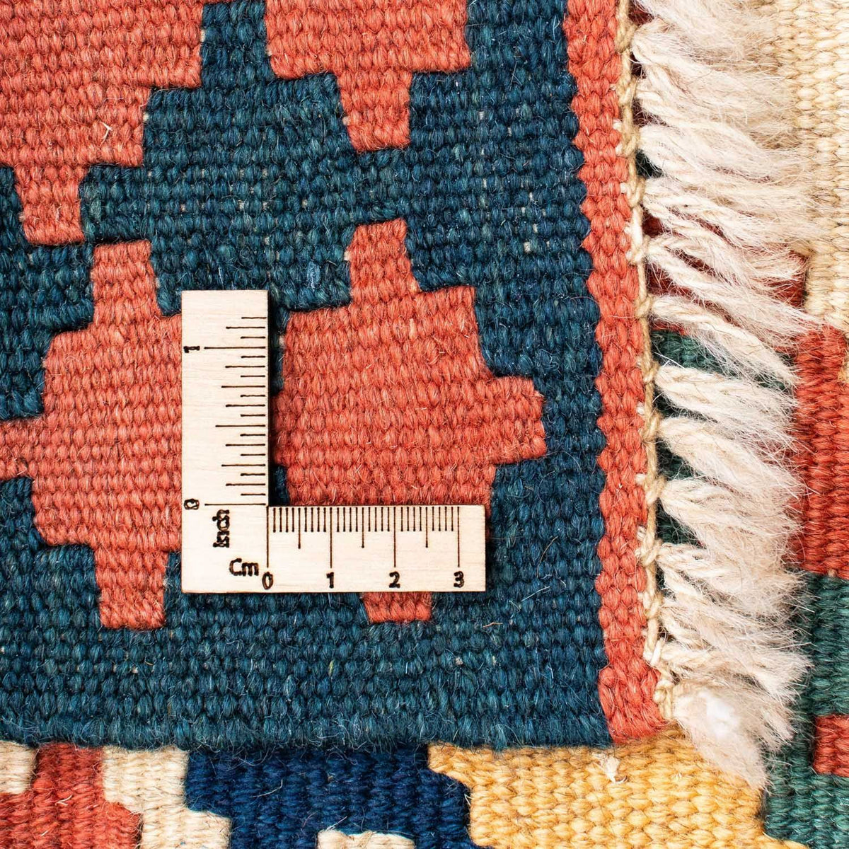 Dywan Kelim - Orientalny - 212 x 146 cm - rdza