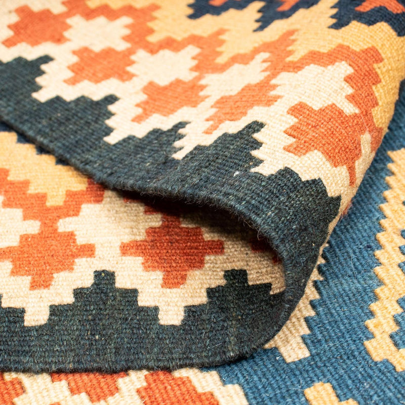 Dywan Kelim - Orientalny - 242 x 208 cm - wielokolorowy