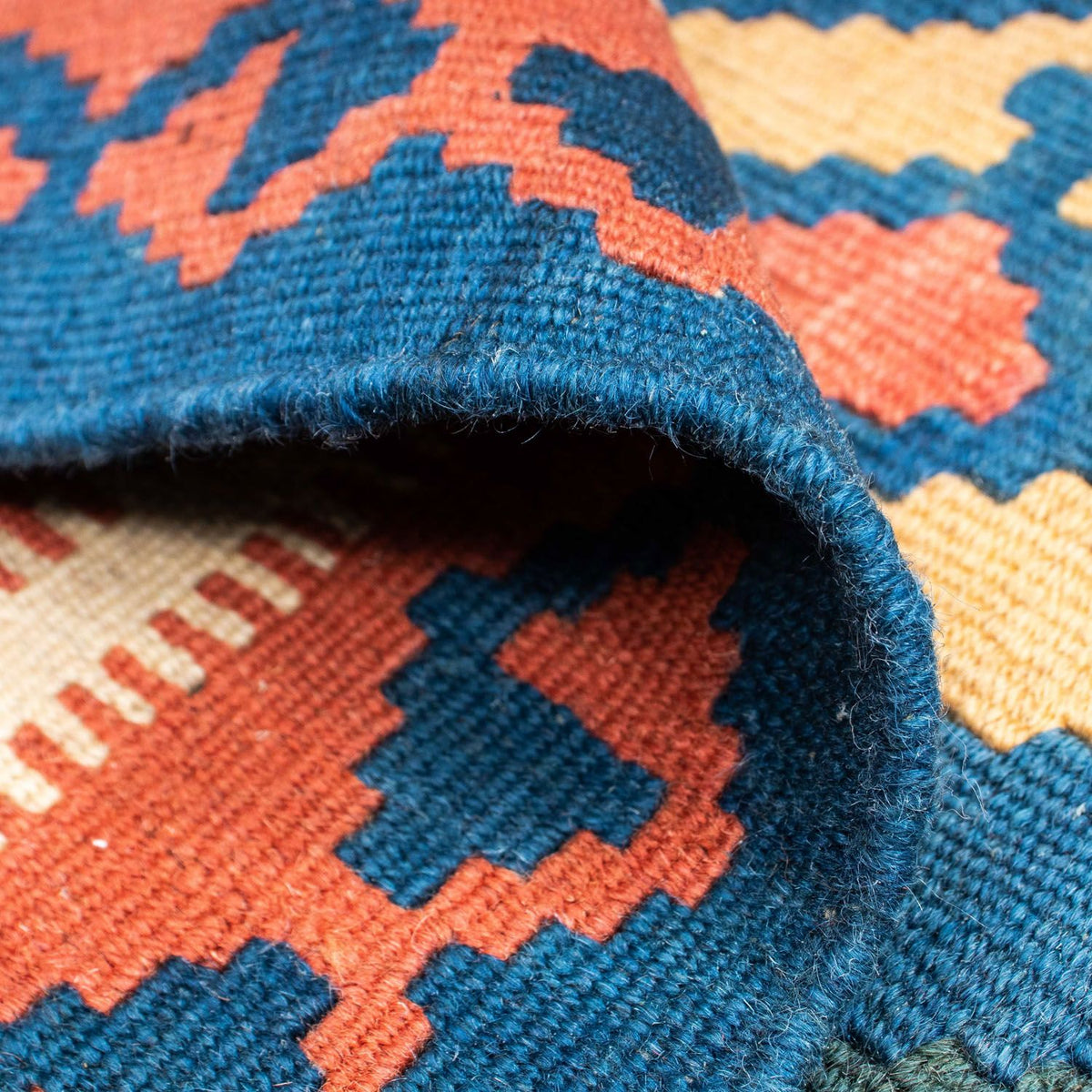 Dywan Kelim - Orientalny - 183 x 121 cm - beżowy