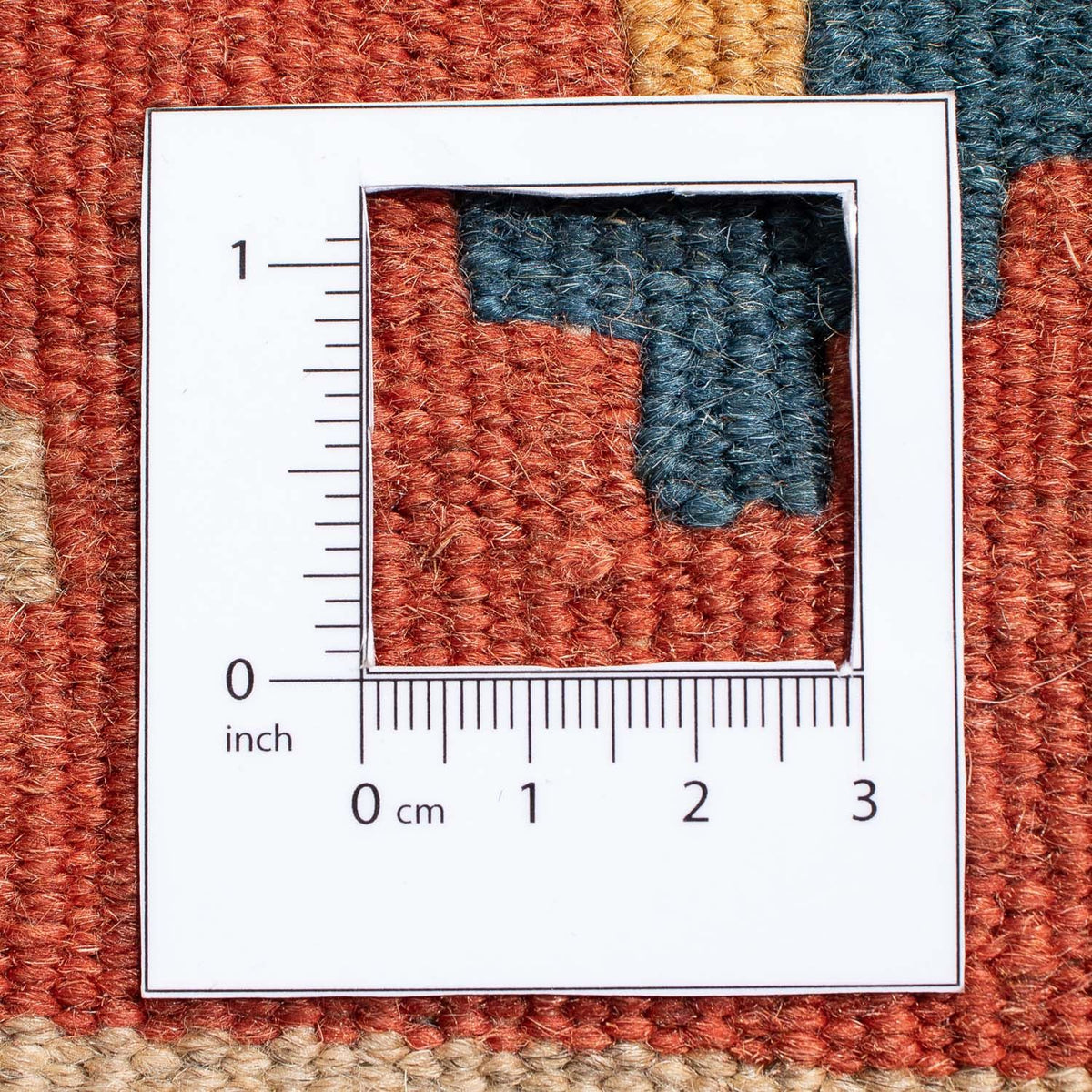 Dywan Kelim - Orientalny - 195 x 124 cm - pomarańczowy