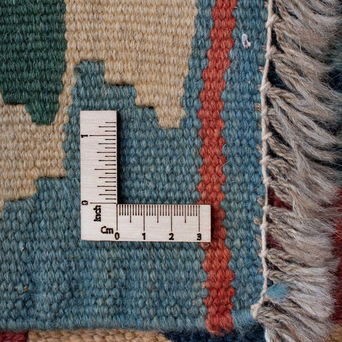 Dywan Kelim - Orientalny - 163 x 112 cm - ciemna czerwień