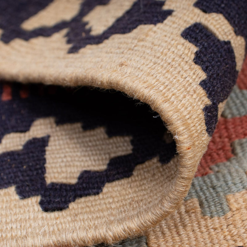 Dywan Kelim - Orientalny - 160 x 107 cm - wielokolorowy