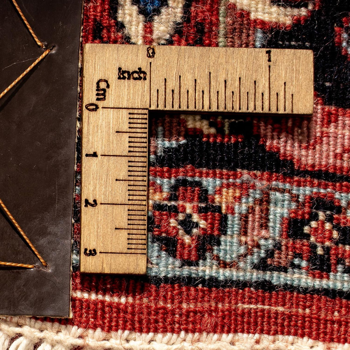 Biegacz Dywan perski - Bijar - 292 x 84 cm - wielokolorowy