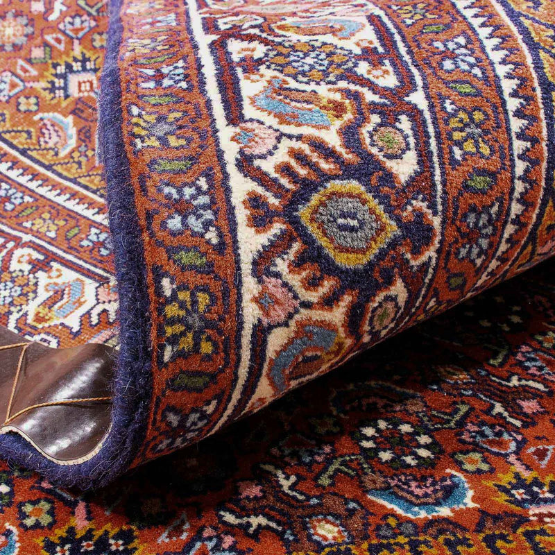 Biegacz Dywan perski - Bijar - 174 x 107 cm - jasna czerwień