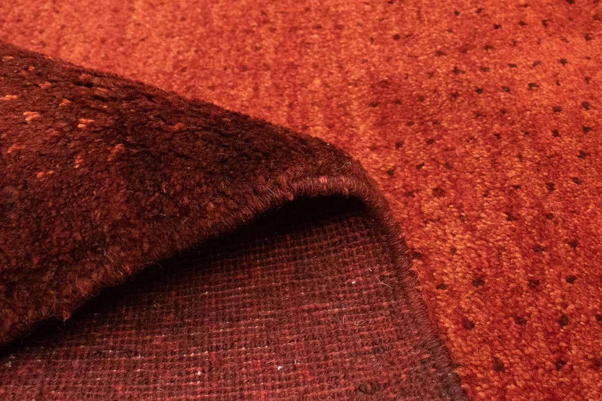 Dywan Gabbeh - perski - 186 x 152 cm - czerwony