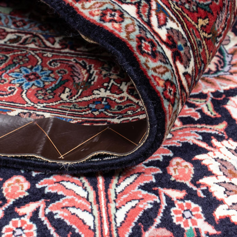 Dywan perski - Bijar - 209 x 130 cm - ciemnoniebieski