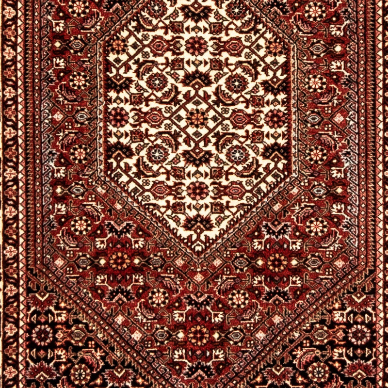 Biegacz Dywan perski - Bijar - 307 x 73 cm - wielokolorowy