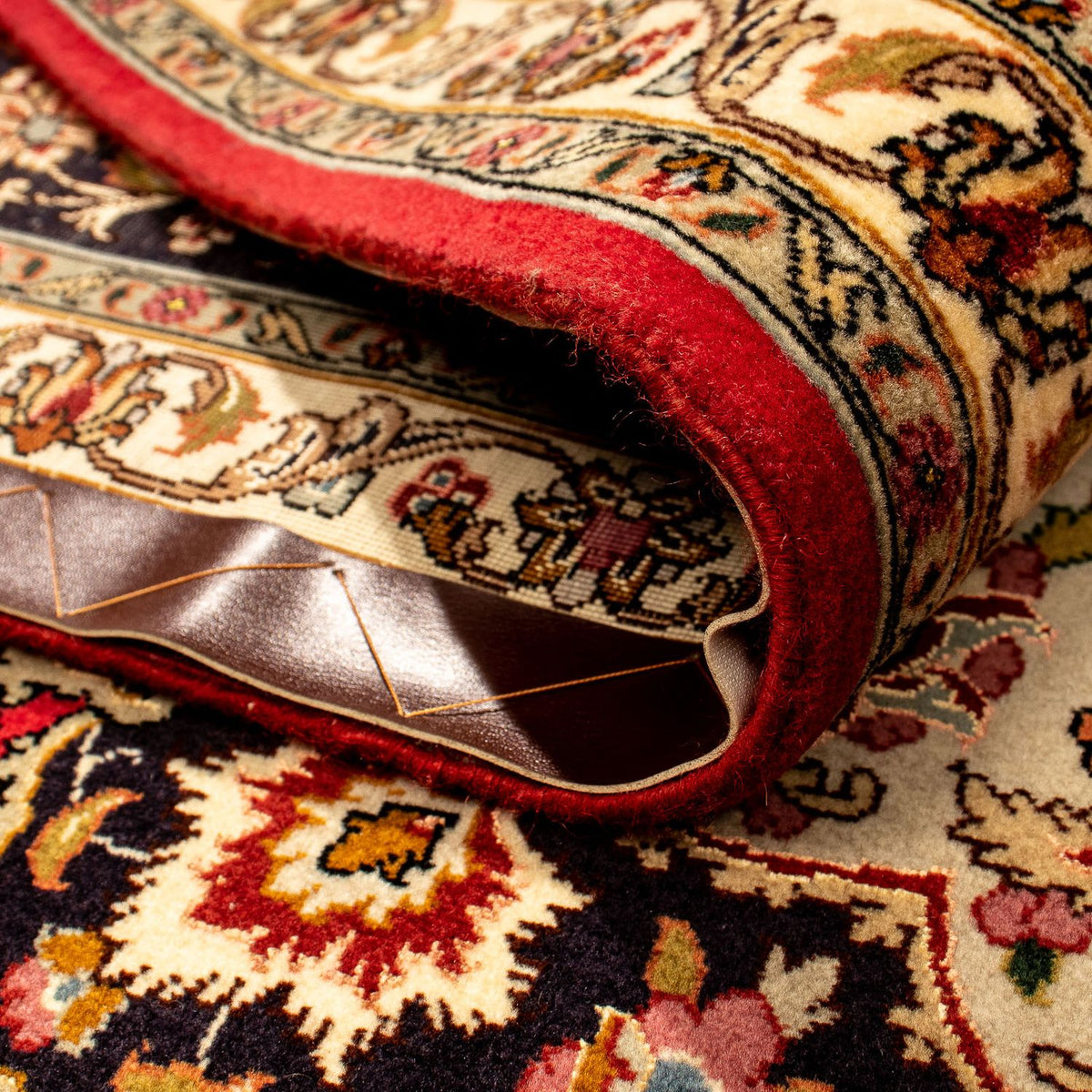 Dywan perski - Tabriz - Królewski - 351 x 253 cm - czerwony