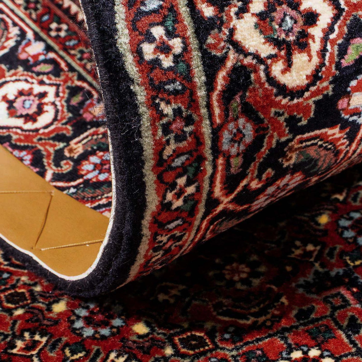 Dywan perski - Bijar - 182 x 110 cm - czerwony