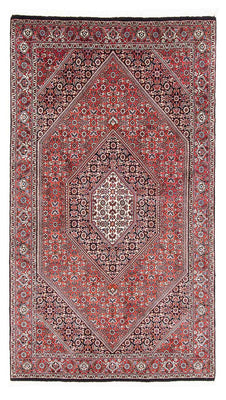 Biegacz Dywan perski - Bijar - 181 x 104 cm - czerwony