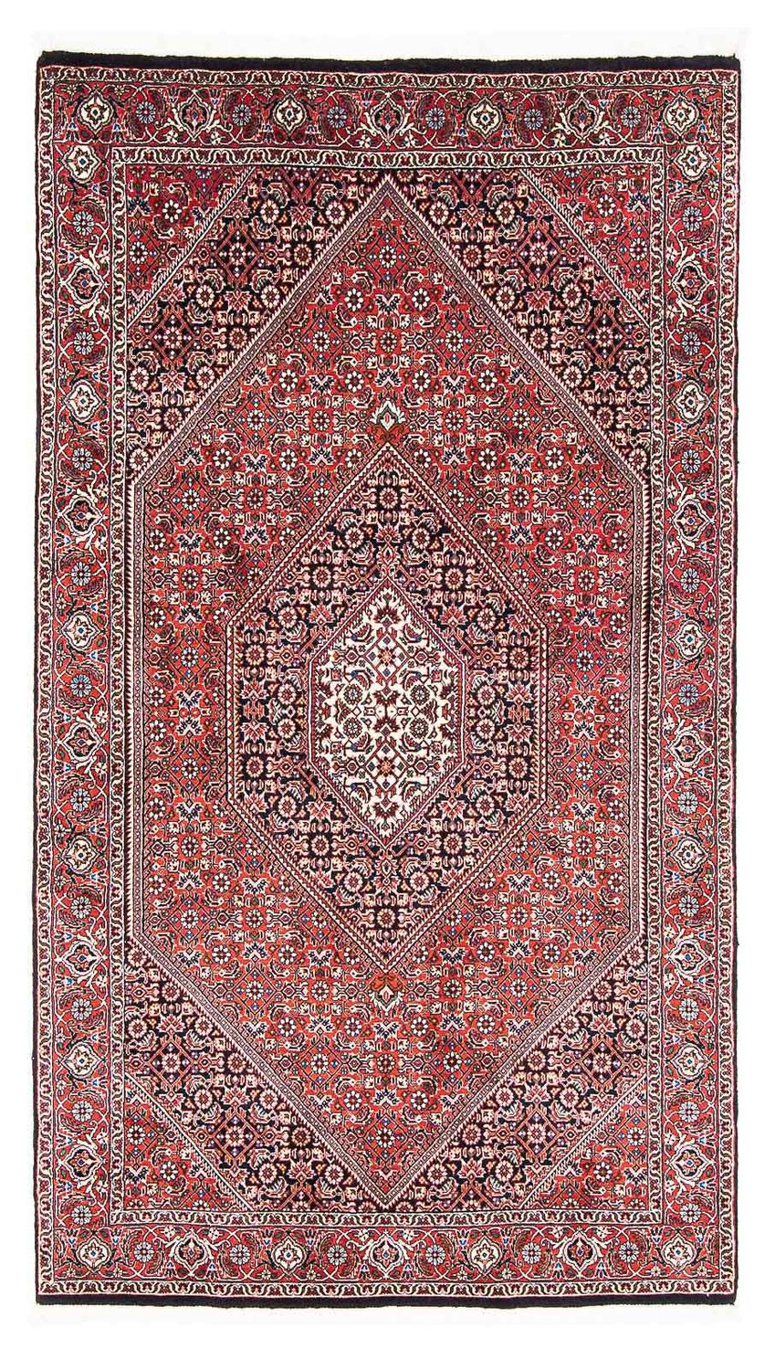 Biegacz Dywan perski - Bijar - 181 x 104 cm - czerwony