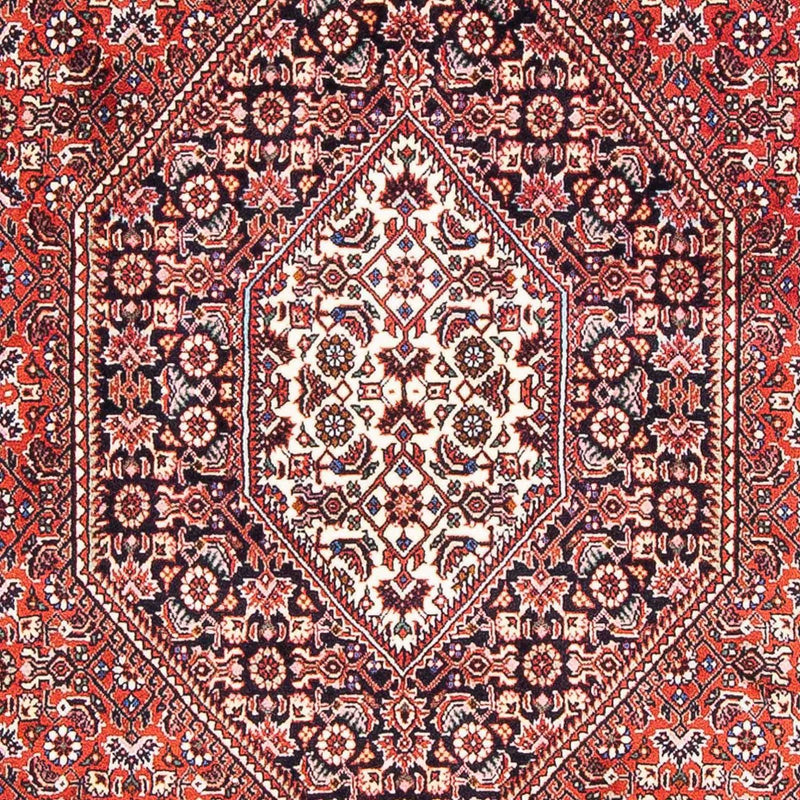 Biegacz Dywan perski - Bijar - 181 x 104 cm - czerwony