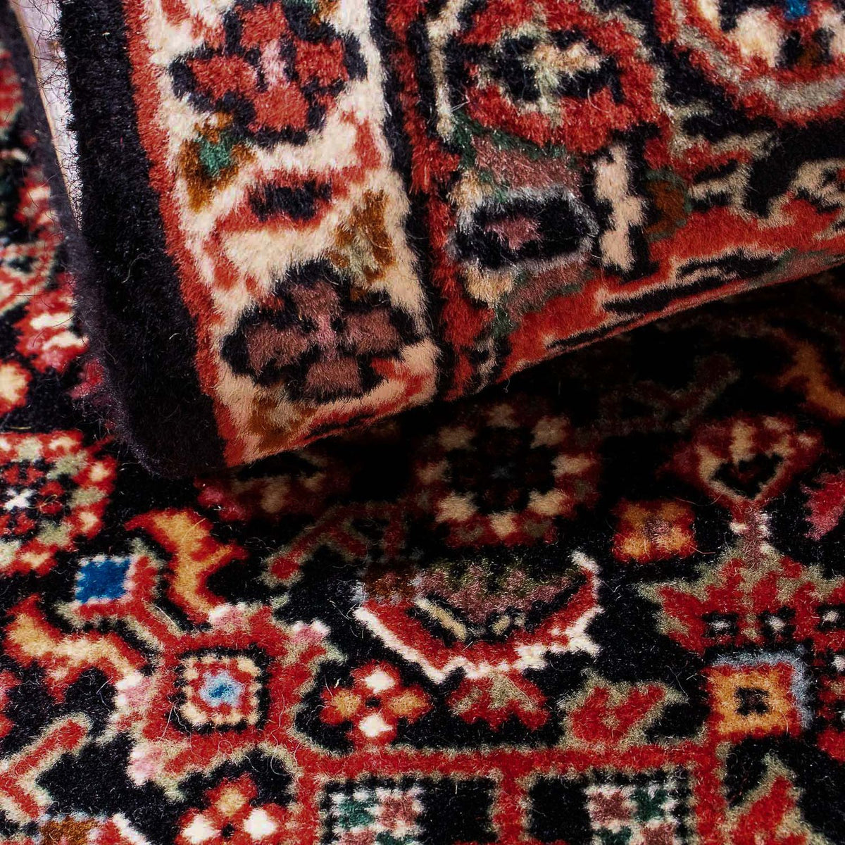 Dywan perski - Bijar - 170 x 109 cm - czerwony